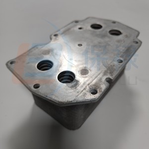 Daf Oil Cooler 1667565 Aluminum <b>Radiator</b> 230x105x120 For Duarmax Engine Replacement Part - Product Image 3