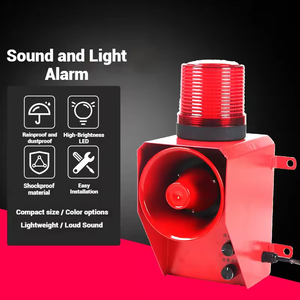 Alarme sonore et lumineuse industrielle avec voix personnalisée, connexion USB, sécurité incendie domestique, installation facile, matériaux sur mesure - Product Image 4