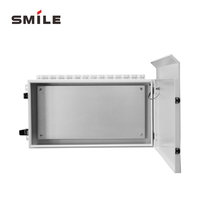 CHNSMILE Boîtier de distribution extérieur OEM en aluminium/acier inoxydable, résistant aux intempéries, rail DIN, protection IP65, taille et épaisseur personnalisables