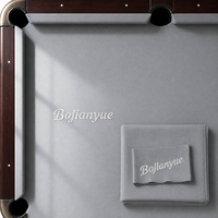 Kit de rechapage de table de billard bleu pour tournoi avec 6 bandes de rebond pour table de club