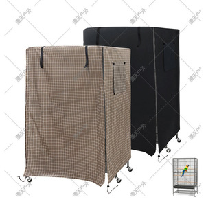 <b>Bird</b> <b>Cage</b> <b>Cover</b> Waterproof Checkered Cloth 97X60X130CM Durable Outdoor Sun Rain Protection For <b>Bird</b> - Product Image 1