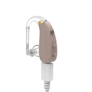 USB-Hörgerät von aus gezeichneter Qualität mit Ladegerät Lautstärke regler für medizinische Ohr geräte mit einstellbarem Ton für Gehörlose