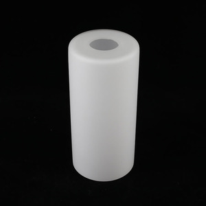 White Frosted <strong>Glass</strong> Lampshade Modern Cylinder <strong>Glass</strong> <strong>Lighting</strong> <strong>Shade</strong> Covers for Lamp Cover - Product Image 5