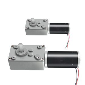 มอเตอร์เกียร์หนอนแบบมีแปรงถ่านแรงบิดสูง 12V/24V แกนหมุนสองทิศทาง ควบคุมความเร็วได้ 50 นิวตันเมตร สำหรับพัดลม รุ่น 5840-31ZY 7 - Product Image 1
