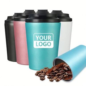 Custom Logo Personalized 12oz <b>Takeaway</b> Water Travel Mug Sustainable Reusable Expresso <b>Coffee</b> Cups - Product Image 1
