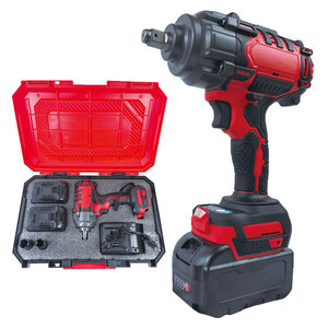 Llave <span class=keywords><strong>de</strong></span> <span class=keywords><strong>Impacto</strong></span> Inalámbrica Sin Escobillas, Portátil, 80V, 1100Nm, Conexión <span class=keywords><strong>de</strong></span> Motor para Ferrocarril, Con Luz LED Premium - Product Image 1