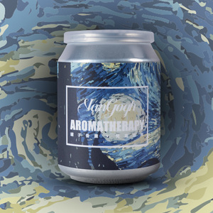Ambientador para Auto VanGogh en Frasco, Aromaterapia, Perfume, Bálsamo Aromático, Desodorante para el Hogar, Difusor con Diseño <span class=keywords><strong>de</strong></span> <span class=keywords><strong>Estrellas</strong></span>, Luna y <span class=keywords><strong>Noche</strong></span> - Product Image 2
