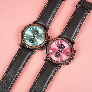 BOBO pájaro mejor venta relojes hechos a mano vestido de moda de reloj cronógrafo de cara de reloj - Product Image 5