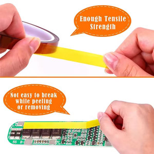 Cinta Adhesiva de Poliimida Premium para Conexiones Doradas, Sin Residuos, Adhesivo de Silicona, para Electrónica <span class=keywords><strong>3C</strong></span>, PCB - Product Image 2