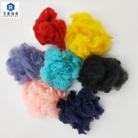Plus disponible couleurs avec le plus bas QUANTITÉ MINIMALE DE COMMANDE-Chine Fabricant de fibres discontinues de polyester teintées 1.5dx38mm