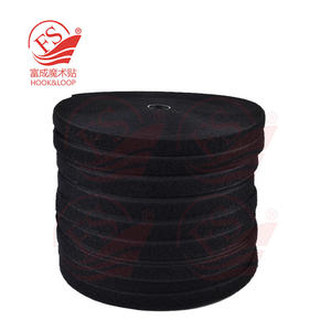 Cinta de sujeción autoadhesiva ajustable Zapatos negros Cable blanco Plomo de tiempo Personalizado Nylon Color Alambre Gancho Hebilla de correa de bucle - Product Image 5