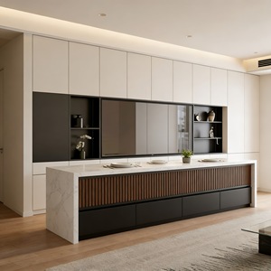 Meuble <span class=keywords><strong>TV</strong></span> moderne en <span class=keywords><strong>bois</strong></span> et pierre, meuble de rangement multimédia, unité <span class=keywords><strong>TV</strong></span> en <span class=keywords><strong>bois</strong></span> pour salon, unité <span class=keywords><strong>TV</strong></span> de luxe sur mesure pour salon, fournisseur chinois - Product Image 3