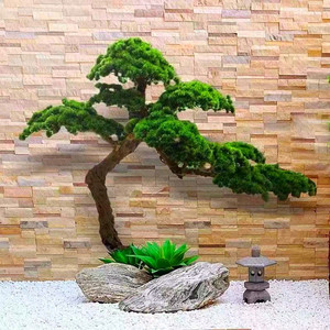 Árbol <span class=keywords><strong>de</strong></span> Pino Artificial Grande <span class=keywords><strong>de</strong></span> Tamaño Personalizado, Bonsái Artificial para Interiores, Decoración <span class=keywords><strong>de</strong></span> Jardines <span class=keywords><strong>de</strong></span> Hoteles y Paisajismo Exterior - Product Image 2