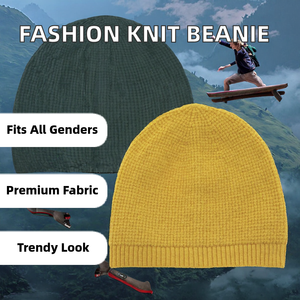 Gorro de Punto Acrílico Personalizado con Diseño Jacquard, Unisex, con Patrón de Personajes, Tejido de Alta Calidad, para Invierno - Product Image 2