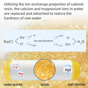 NSF Food Grade pelembut air perumahan <span class=keywords><strong>Resin</strong></span> pulolite pelembut <span class=keywords><strong>Resin</strong></span> pertukaran Kasi untuk perawatan air - Product Image 4