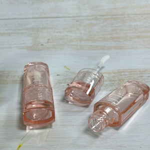 Wholesale Unique <b>Custom</b> 3.8ml All Clear ABS/PETG Lip Glaze Cosmetic Tubes Packaging Silk Screen/Hot Stamp for <b>Lipstick</b> Blush - Product Image 4