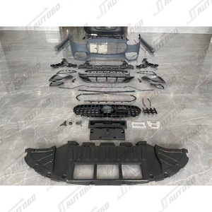Nouveau kit de carrosserie pour Mercedes Benz <span class=keywords><strong>Classe</strong></span> <span class=keywords><strong>S</strong></span> W223 2021 2022 <span class=keywords><strong>2023</strong></span> 2024 2025 à l'assemblage de tuyau de lèvre de pare-chocs de style Racing S63 - Product Image 6