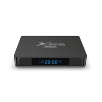 X96Q PRO 4K Android 10.0 H313 Quad Core Lecteur multimédia Smart TV 8 Go Décodeur