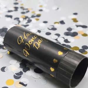 Cannone Sparacoriandoli Rosso e Blu per Decorazioni Matrimoniali e Feste di Capodanno, Colori Personalizzabili, Varie Dimensioni - Product Image 4