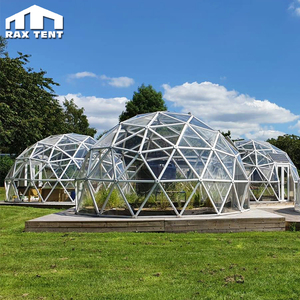 अनुकूलित छोटे गिलास गुंबद तम्बू थर्मास्टाटिक जैव गुंबद ग्रीनहाउस बगीचे में - Product Image 3