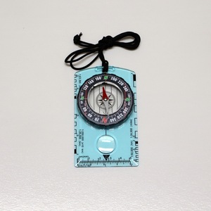 <span class=keywords><strong>Compas</strong></span> à vis sans fin en cuivre avec carte de couleurs, règle de mesure proportionnelle multifonctionnelle, aiguille nord pour l'extérieur A0005 - Product Image 4