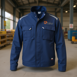 Veste de travail classique Ttake, bleu marine, taille XS, vêtements de sécurité - Product Image 3