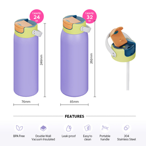 Bouteilles d'<span class=keywords><strong>eau</strong></span> isothermes pour le sport, en acier inoxydable, gobelets réutilisables en métal, flasques à vide personnalisées pour boissons - Product Image 4