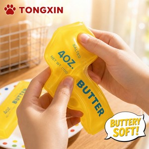 Jouet Squishy en forme de bâton de beurre transparent, à remontée lente, anti-stress, vente en gros, personnalisable TONGXIN - Product Image 3