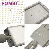 Lampadaire LED FOMSI 50W-200W, haute luminosité, éclairage extérieur pour cour, route, jardin, étanche, en aluminium moulé sous pression