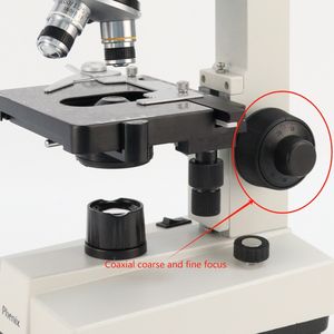 Phenix XSP-36C 복합 현미경 생물학 의학 쌍안 현미경 학술 사용 실험실 학생 살아있는 혈액 세포 - Product Image 6