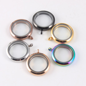 Locket Vòng Cổ Tự Làm Nổi Vòng Mề Đay Mặt Dây Chuyền Sống Nổi Bộ Nhớ Vòng Cổ Cho Phụ Nữ Bộ Nhớ Hoài Cổ Vòng Cổ - Product Image 6