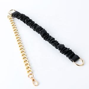 เข็มขัดโซ่หนังนิ่มสำหรับผู้หญิง, เข็มขัดยืดเอวอุปกรณ์เสริมสำหรับเสื้อโค้ทและกระโปรง - Product Image 6