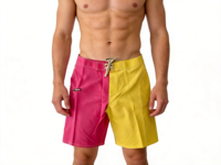 Shorts de bain pour hommes à séchage rapide, imperméables, anti-UV, respirants, avec cordon de serrage, pour la plage et le surf