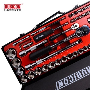 Jeu de douilles professionnel Rubicon 53 pièces, entraînement 1/2 pouce, outils de réparation automobile - Product Image 3