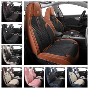 Vente directe de housse de siège de voiture de haute qualité en cuir PU imperméable résistant à l'usure avec fonction de massage - Product Image 2