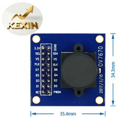 Modul kamera OV7670 untuk mikrokontroler STM32, kit pembelajaran elektronik