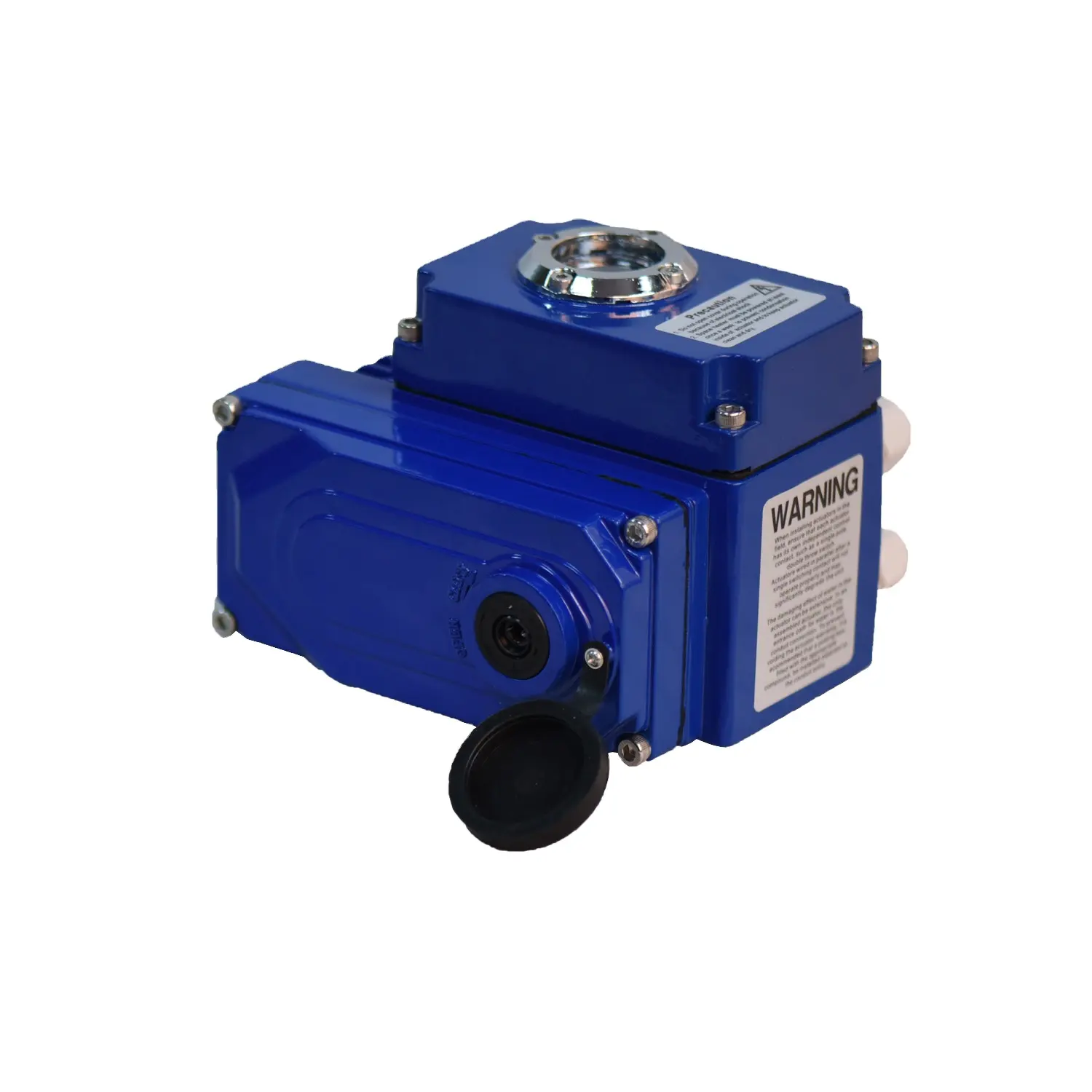 Hearken 90 degree Quarter Turn Design On Off Modulating Butterfly Ball Valve Motorized Electric Actuator for gas