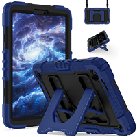 Étui robuste en silicone et PC avec support et sangle d'épaule pour Samsung Tab A11 8.7 2025 X110 X115 X117 Tab A9 8.7 X115N OEM ODM