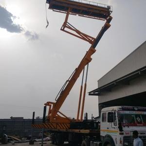 Plateforme de travail aérienne hydraulique montée sur véhicule 20m double alimentation électrique diesel pour travaux de toiture en haute altitude - Product Image 2