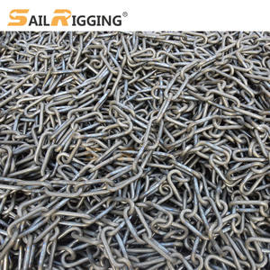 Catena a maglie lunghe 3MM 4MM 5MM 6MM in acciaio ferro con catena saldata DIN763 placcata in zinco DIN763 - Product Image 3