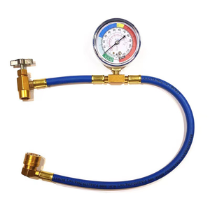 Manómetro de Presión de Refrigerante R134 para Sistema de Aire Acondicionado de Automóvil, Personalizado en Rojo, para Detener Fugas de Aire Acondicionado - Product Image 5