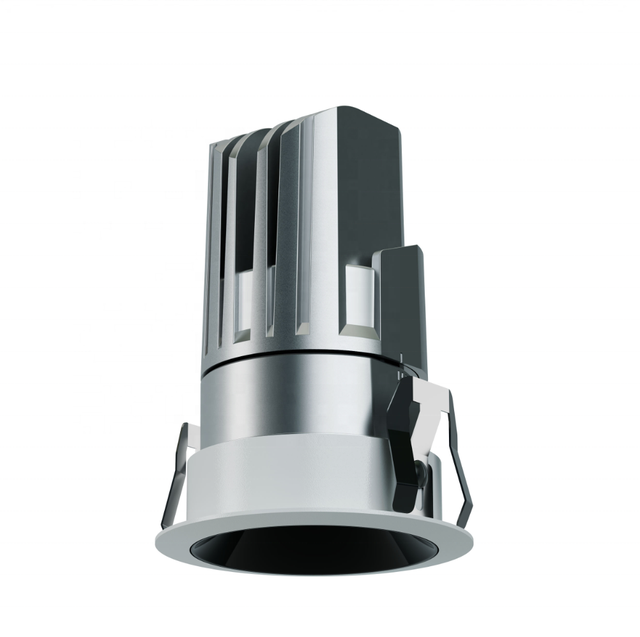 Indoor Dimmable Anti Glare Spot Lights IP54 Waterproof COB Spotlight 8W 10W 15W 25W Ceiling LED Recessed Lighting Aluminum