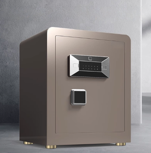 Petit coffre-fort de sécurité de reconnaissance d'empreinte digitale biologique tout en acier H33cm pour le stockage de documents de <span class=keywords><strong>bijoux</strong></span> en espèces avec armoire d'entrée - Product Image 4