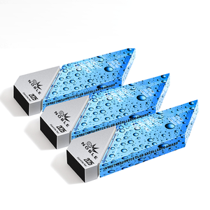 Trophée en cristal de métal goutte d'eau géométrique minimaliste personnalisé avec un design de mosaïque créatif inspiré du diamant bleu - Product Image 2