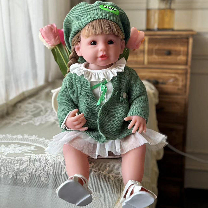 Casquette bourgeon Mengmeng, vêtements verts uniquement