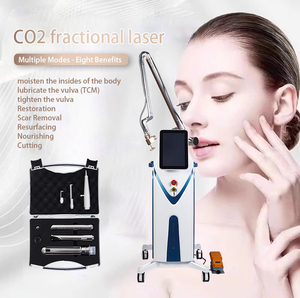 เทคโนโลยีใหม่ เครื่องเลเซอร์ CO2 Fractional 10600nm เครื่องตัดเลเซอร์ CO2 สำหรับการฟื้นฟูผิวหนัง อุปกรณ์ความงาม - Product Image 2