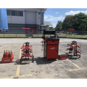 Kamyonlar ve otobüsler için BAUER hassas ve verimli sabit tekerlek hizalama makinesi çok akslı teknoloji inceleme ekipmanı - Product Image 2