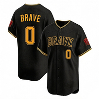 Desain Baru Nomor Jersey Baseball Wanita Kustom Seragam Baseball Dua Warna Produsen Jersey Olahraga