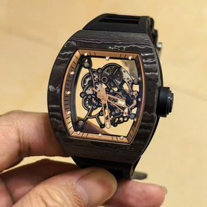 2026 Hot-Selling Designer Fashion Hollow Men's 055 Automatic <b>Watch</b>, Sapphire Crystal Dial, Carbon Fiber, High-Quality Wristwatch - Product Image 2