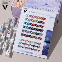 Vernis à ongles gel effet œil de chat Vinimay, 36 couleurs, paillettes réfléchissantes, gel magnétique, hautement pigmenté, ensemble de vernis à ongles gel œil de chat pour salon
